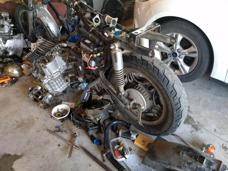 Illustration for article titled CX500 Progress